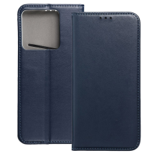 OEM Xiaomi 14T 5G könyvtok, fliptok, telefon tok, mágneszáras, bankkártyatartós, sötétkék, Smart Magnetic tok és táska