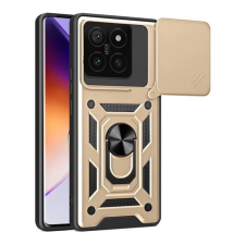 OEM Xiaomi 14T GIGAPACK Defender szilikon telefonvédő ütésállóság, kameravédő, ARANY tok és táska