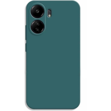 OEM Xiaomi Redmi 13C szilikon tok, telefon tok, hátlaptok, matt, zöld tok és táska