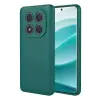 OEM Xiaomi Redmi 15 4G / 5G erősített kameravédős szilikon tok zöld