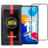 OEM Xiaomi Redmi Note 11 / Note 11s üvegfólia, tempered glass, előlapi, 6D, edzett, hajlított, fekete kerettel, Veason