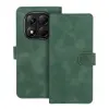 OEM Xiaomi Redmi Note 15 4G / 5G könyvtok, fliptok, telefon tok, bankkártyatartós, mágneszáras, zöld, Tender Book