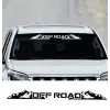  Off Road matrica szélvédőre nagy 100×9 cm 1db