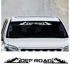  Off Road matrica szélvédőre nagy 100×9 cm 1db autó dekoráció