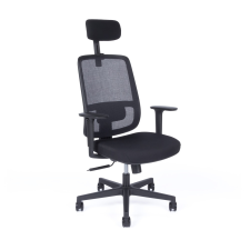 Office Pro CANTO SP 1111 fekete fejtámlás irodai forgószék forgószék