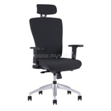 Office Pro HALIA SP 2628, fekete fejtámlás irodai forgószék (204-310028) forgószék