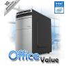  Office Value 10.gen konfiguráció - G6405, 16GB DDR4 2666MHz RAM, 250GB SSD (500/550), HDD nélkül, Integrált Intel UHD