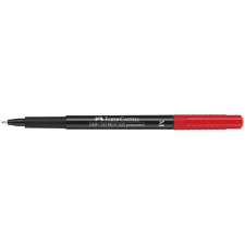 OfficeFox Alkoholos marker FABER-CASTELL M 1 mm piros filctoll, marker