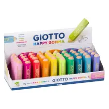OfficeFox Radír GIOTTO Happy Gomma ceruza formájú élénk színek radír