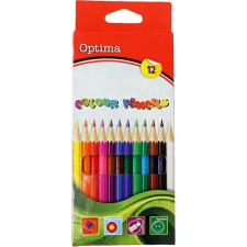 OfficeFox Színes ceruza OPTIMA hatszögletű 12 db/készlet színes ceruza
