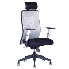  OfficePro Calypso XL ergonomikus irodai szék Szín: szürke, Fejtámla: fejtámlával együtt forgószék