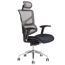 OfficePro Merope ergonomikus irodai szék Szín: antracit, Fejtámla: fejtámlával együtt forgószék