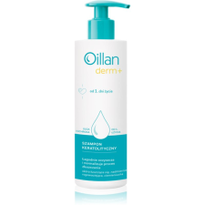 Oillan Derm+ Ceratolytic Shampoo keratolizáló bőrgyógyászati sampon gyermekeknek születéstől kezdődően 180 ml sampon