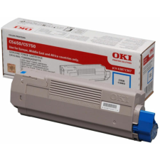 Oki C5650,5750 cyan toner 2K No. 43872307 (eredeti) nyomtatópatron & toner