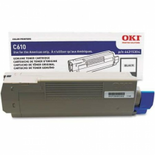 Oki C610 fekete toner 8K No. 44315308 (eredeti) nyomtatópatron & toner