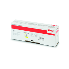 Oki c612 toner sárga 6000 oldalra nyomtatópatron & toner