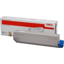 Oki C831 C841 lézertoner eredeti Cyan 10K 44844507 nyomtatópatron & toner