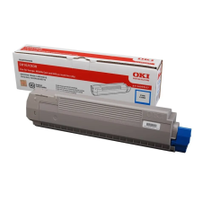 Oki OKI C810 cián eredeti toner 8K (44059107) ~8000 oldal nyomtatópatron & toner
