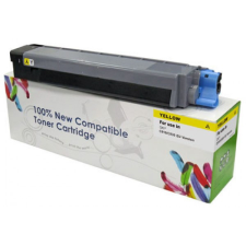 Oki Utángyártott OKI C810 Toner Yellow 8.000 oldal kapacitás CartridgeWeb nyomtatópatron & toner