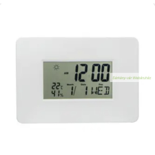  Okosóra asztali/fali, 30 x 2 x 21 cm falióra