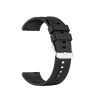  Okosóra szíj - Samsung Galaxy Watch 5 / 5 Pro (40 / 44 / 45 mm) - fekete szilikon szíj (szíj szélesség: 20 mm)