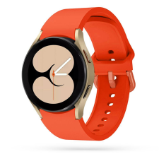 Okosóra szilikon szíj - Samsung Galaxy Watch6 / Watch6 Classic - narancs szilikon szíj okosóra kellék
