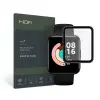  Okosóra üvegfólia - Xiaomi Redmi Watch 2 Lite - okosóra flexi üvegfólia fekete kerettel