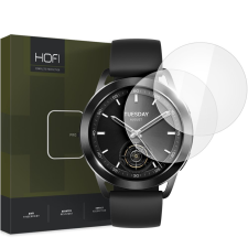  Okosóra üvegfólia - Xiaomi Watch S3 - kijelzővédő üvegfólia (2 db) okosóra kellék