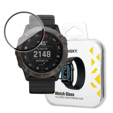  Okosóra üvegvédő fólia, Wozinsky Watch Glass Hybrid Garmin Fenix 6X-hez okosóra kellék