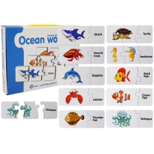 Oktatási óceánvilág puzzle 10 kapcsolattal puzzle, kirakós