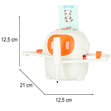  Oktatási robot interaktív tanulás rajzolni írás fiche készlet markerek narancssárga kreatív és készségfejlesztő
