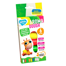 Okto Lovin Illatos gyurma szett 6 x 15g - Vegyes színek (41199) kreatív és készségfejlesztő