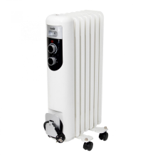 Olajradiátor, 7 tag, 1500W fűtőtest, radiátor
