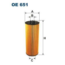  Olajszűrő OE651 Filtron olajszűrő