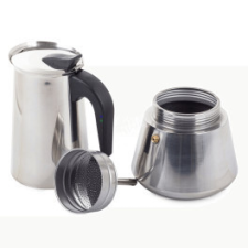  Olasz kotyogós kávéfőző, acél, 600 ml kávéfőző