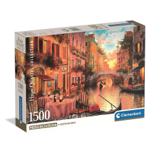 Olaszország Venezia 1500 db-os Compact puzzle Clementoni puzzle, kirakós