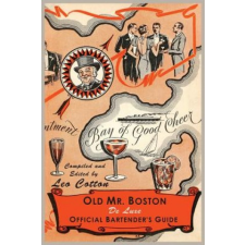  Old Mr. Boston Deluxe Official Bartender's Guide – MR Boston idegen nyelvű könyv