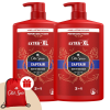 Old Spice Captain 3in1 férfi Sampon és Tusfürdő 2x1000ml + Ajándék Old Spice Tornazsák