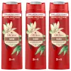 Old Spice Oasis 3in1 férfi Sampon és Tusfürdő 3x400ml