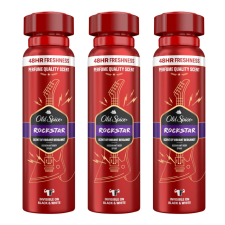 Old Spice Rockstar férfi Deo Spray 3x150ml dezodor