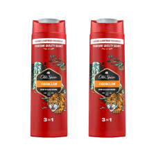 Old Spice Tiger Claw 3in1 tusfürdő és sampon férfiaknak (2x400 ml) sampon