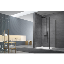  Oldalsó paraván a zuhanyajtóhoz 80 cm SAT TEX BB SATSTENATEXD80C kád, zuhanykabin