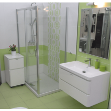 Oldalsó paraván a zuhanyajtóhoz Huppe Next 190 cm króm 140503.069.322 fürdőszoba kiegészítő