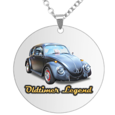 Oldtimer Legend (3) medál lánccal, választható több formában és színben medál