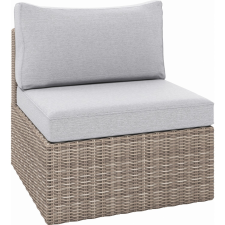  Olea lounge fotel polirattanból homokszínű kerti bútor