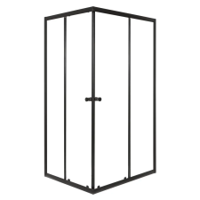  Olga SQ Element 70x70 fekete szögletes zuhanykabin tálca nélkül kád, zuhanykabin