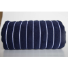 OLIMA Csúcsminőségű strandtörölköző keskeny csíkokkal OL2000, Navy/White-90X180