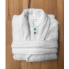 OLIMA OL3300 unisex pamut fürdőköntös Olima, White-XS/S