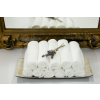 OLIMA OL400 minőségi hotel arc és kéztörlő 10 db-os egységcsomagban Olima, White-30X30