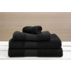OLIMA OL450 klasszikus pamut fürdőlepedő Olima, Black-100X150